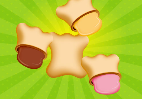 filling biscuits