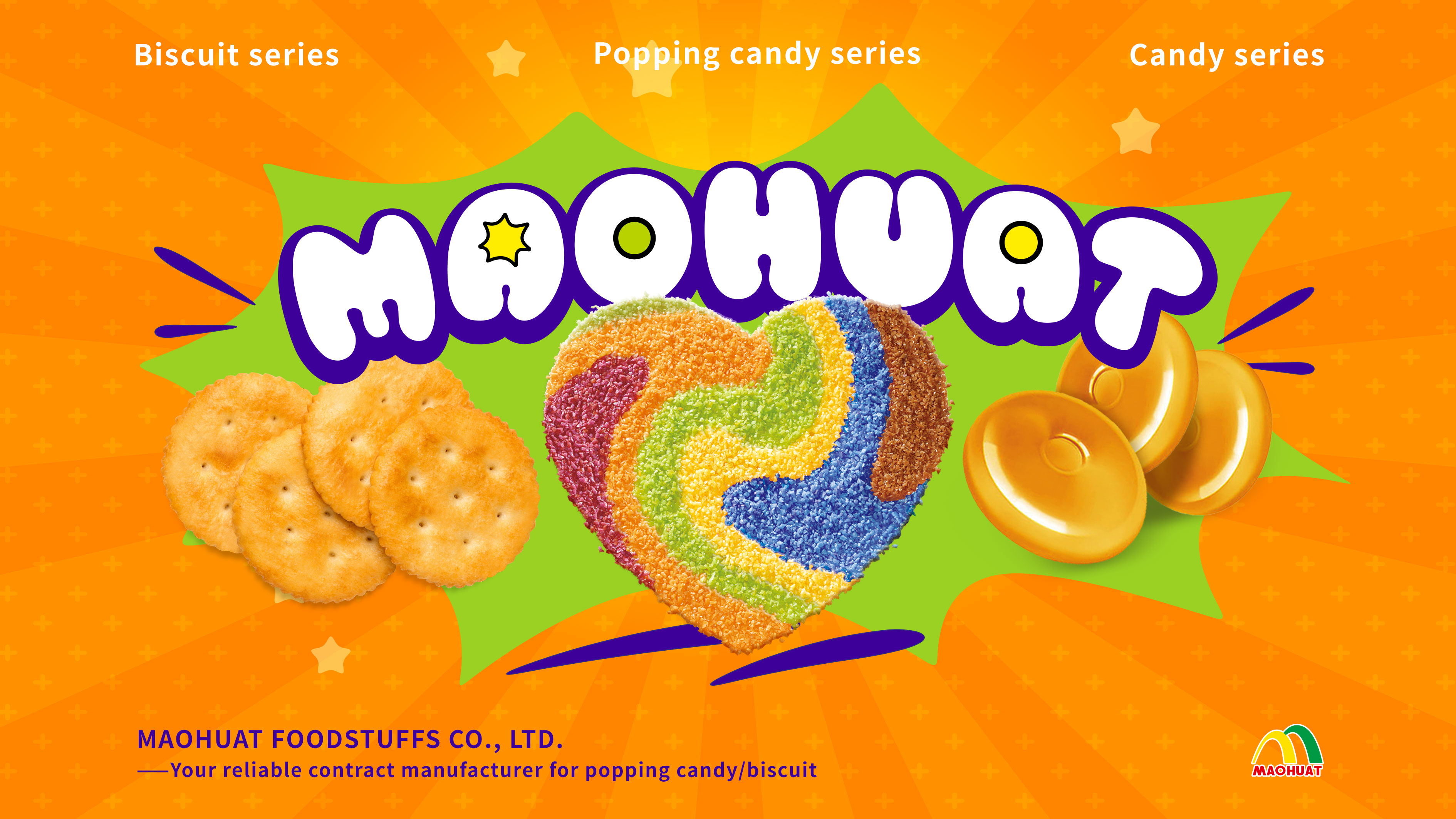 poping candy/biscuit